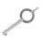 American Style Universal Flat Key Blank, Special Handcuff Lock Key, Al 2