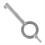 American Style Universal Flat Key Blank, Special Handcuff Lock Key, Al 5