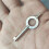 American Style Universal Flat Key Blank, Special Handcuff Lock Key, Al 6