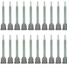 20 stuks mengmondstukken voor lijmpatronen, geschikt voor 50 ml harsmixer