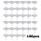 100Pack Ceiling Hooks Adhesive Removable Wall Hanger, 2cm Disc Sticky 3
