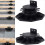 6 Pcs Joist Support Pedestals, Adjustable Decking & Flooring Pedestal 6