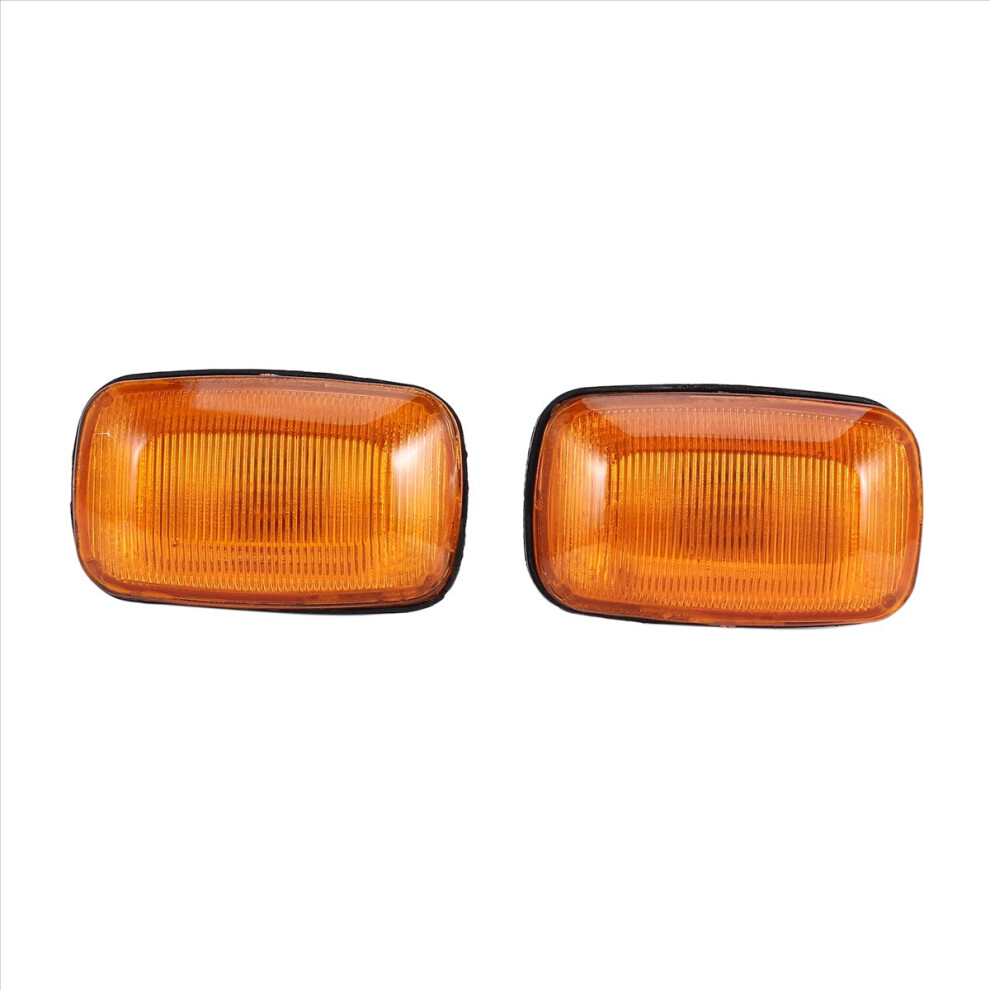 2Pcs Turn Signal Side Marker Lamp For 80 1990-1997 100 1998 - 20 Light 4851296956221