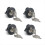 Socket Lock, Lockable Socket,4pcs Sockets Child Protection, Widely Use 2