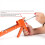 2PCS Caulking Tool, 10:1 Thrust Ratio, Caulk Tool No Drip, Hand for Gl 5