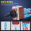 4Pin Reverse Polarity Toggle Switch 2PCS 12V Momentary Rocker 30A on O 8