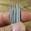 Conjunto de 6 brocas cilíndricas para joalheria - Haste de 3/32 polegadas - Broca de corte cilíndrica 6