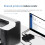 Switch KVM USB com 2 entradas e 4 saídas para laptop, PC, teclado e mouse. 6