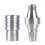 2PCS Quick Disconnect Connector for Water Drill Bit Anti Lock Disassem 1