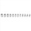 12pcs 3/8Inch Driver Deep Long Sockets Set 10mm Square Hole 8 9 10 11 3