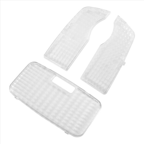 3Pcs Car Crystal Clear Interior Map Dome Light Reading Cover for 2010 2
