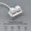 Mini Keyboard 2 Keys USB Switch Ergonomic Backlit Gaming Office Media, 4