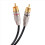 Cabo divisor em Y com conector de áudio estéreo de 1 XLR macho para 2 plugues 9