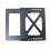 Adjustable Under Desk PC or NAS Mount Bracket Holder Compatible with N 3