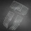 3Pcs Car Crystal Clear Interior Map Dome Light Reading Cover for 2010 11