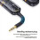 Bluetooth 5.3 Audio Receiver Transmitter AUX with Mic Stereo Music Wir 6