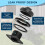 Stock Tank Drain Plug Kit 50/70/100/150/300 Gallon Float Valve Replace 7