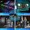 Wireless Guitar System Rechargeable 2.4G Digital Transmitter Receiver 8