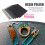 23 Pcs Resin Casting Tools Set, Epoxy Polishing Kit, 12 Sand Papers, 5 4