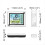 Touch Screen Weather Station with Wireless Sensor, Alarm Clock, Thermo 3