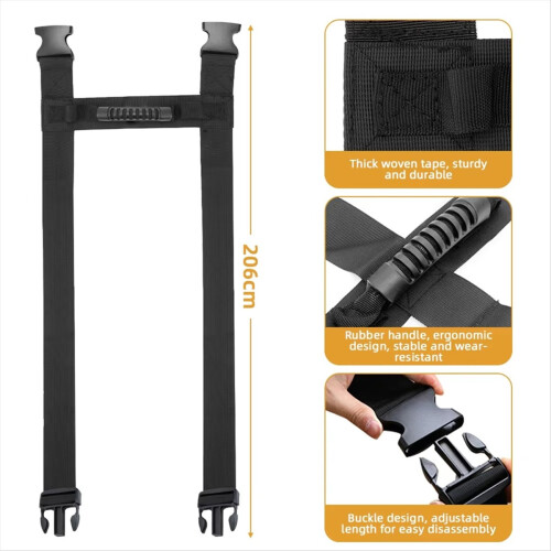 Heavy Object Binding Belt Luggage Strap Packing Straps Moving for Secu 2