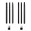6pcs Flat/Angled Mini Detailed Blending Brushes Painting Crafting for 3