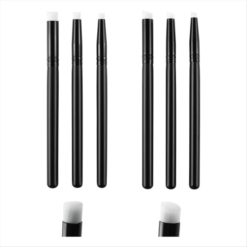 6pcs Flat/Angled Mini Detailed Blending Brushes Painting Crafting for 2