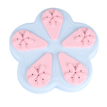 Jouet créatif de puzzle de friandises pour chien, pour un-Bleu
