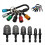 6Pcs Bits Set HVAC Tools Swaging Tool Copper Pipe Expander with Bit Ho 7