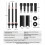 Motorcycle Inner Bearing Removal Kit Extractor Box Tool 7