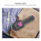 Handheld Steam Iron Mini 424g Titanium EU 220V 11