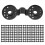 100PCS Shade Net Clips Hooks Fixing Cloth Plastic Fix Clamp Grommet In 2