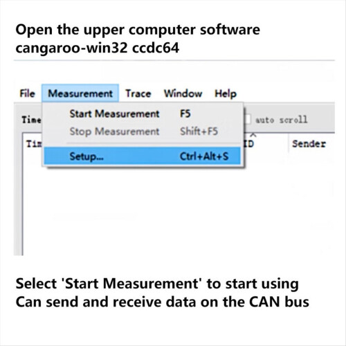 USB to CAN Module Support Portable Bus Analyzer V2.0 Version Multifunc 1