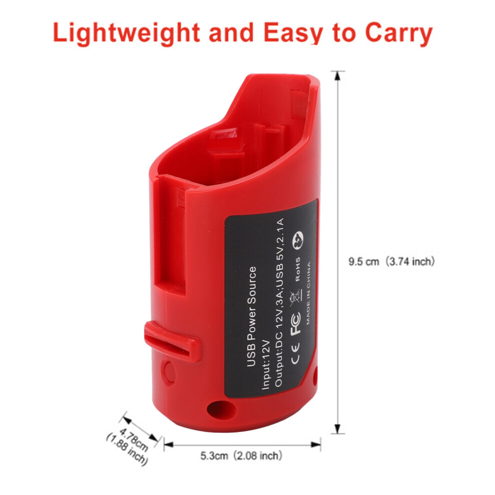 Stable Performance USB Charger DC12V ABS
