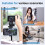 ULANZI MT-78 185cm Extendable Phone Tripod, 72.83" Selfie Stick Bluetooth, 4