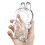 Clear Acrylic Vinyl Figure Display Case with Strap, Dustproof ScratchResistant Protective Box 1