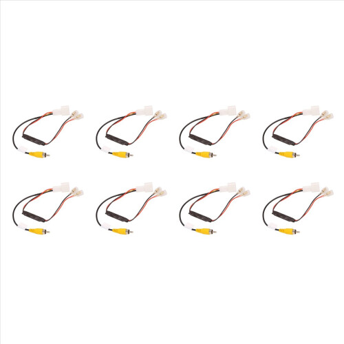 8X 4 Pin Car Reverse Camera Retention Wiring Harness Cable Plug Adapte 1