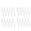 40Pcs Nasal Bottle, 10ML Clear Small Empty Nose Bottle Reusable Fine M 2