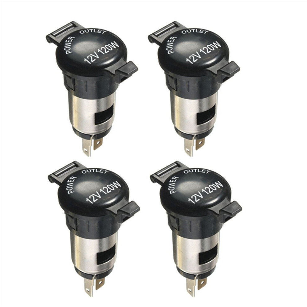 Photos - Other Electrical Equipment 4X 12V 120W Lighter Power Socket Plug Outlet for Car Motorcycle Boat