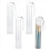 12 Pack Extendable Plastic Paint Brush Case, Clear Long Holder Tube, S 3