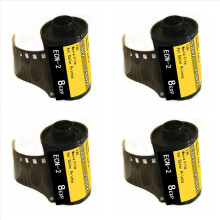 4 stuks 35mm ECN-2 kleurenfilmnegatieven 8EXP camerarol voor 135 camera's N
