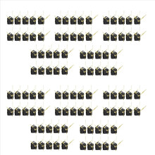 100Pcs DIY Silent Movement Spindle Hands Wall Quartz Clock Mechanism R