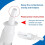 200Pcs Nasal Bottle, 10ML Clear Small Empty Nose Bottle Reusable Fine 6