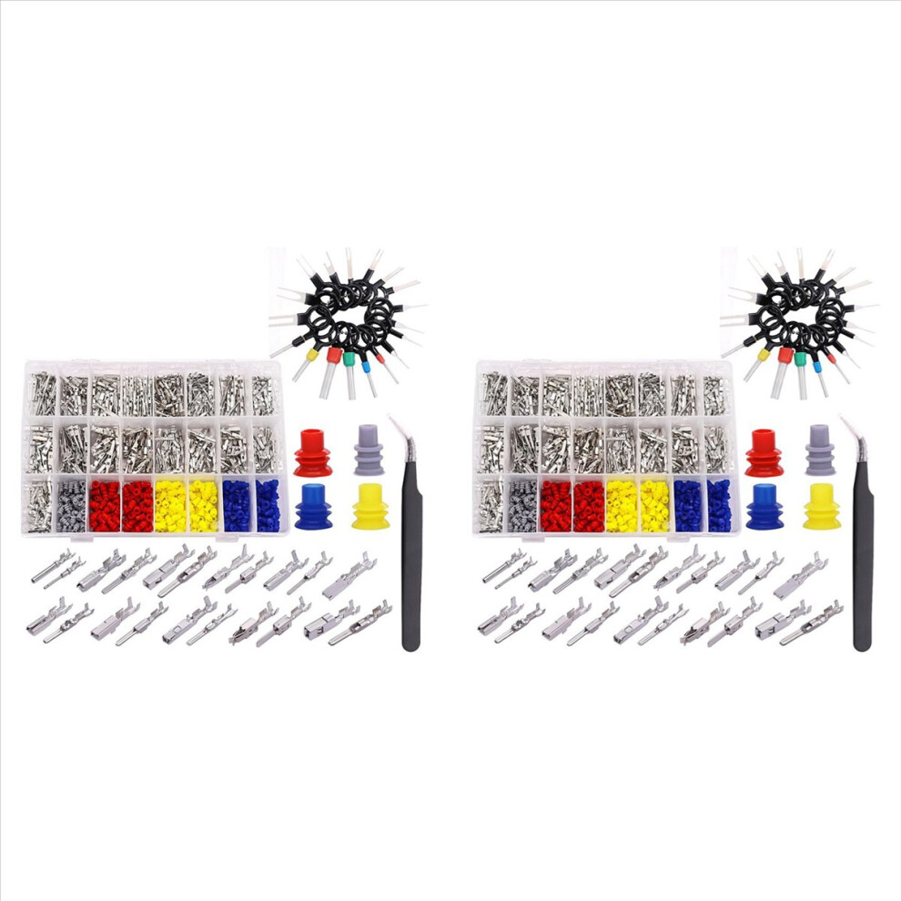 Photos - Other Hand Tools 1510Pcs Car Electrical Wire Terminal Pins Connector Kit 1/1.5/1.8/2.2/