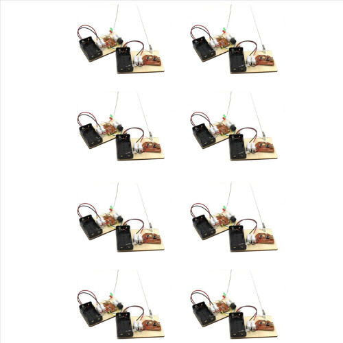 8X STEM Kits, Learn Morse Code, Build A Telegraph Machine, Electric Ci