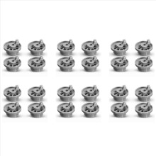 24x Dishwasher Lower Bottom Basket Wheels Compatible for & 165314 Part