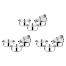 Children'S Stainless Steel Bowl Set Bowls 304 18/8 10 Ounces Dishwashe