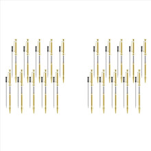 20 Pcs Pen Kits for Wood Turning 7mm Slimline Twist Kit with Refill La