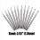 Conjunto de 24 brocas esféricas redondas para fabricação de joias - Haste de 3/32 polegadas 5