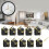 100Pcs DIY Silent Movement Spindle Hands Wall Quartz Clock Mechanism R 4